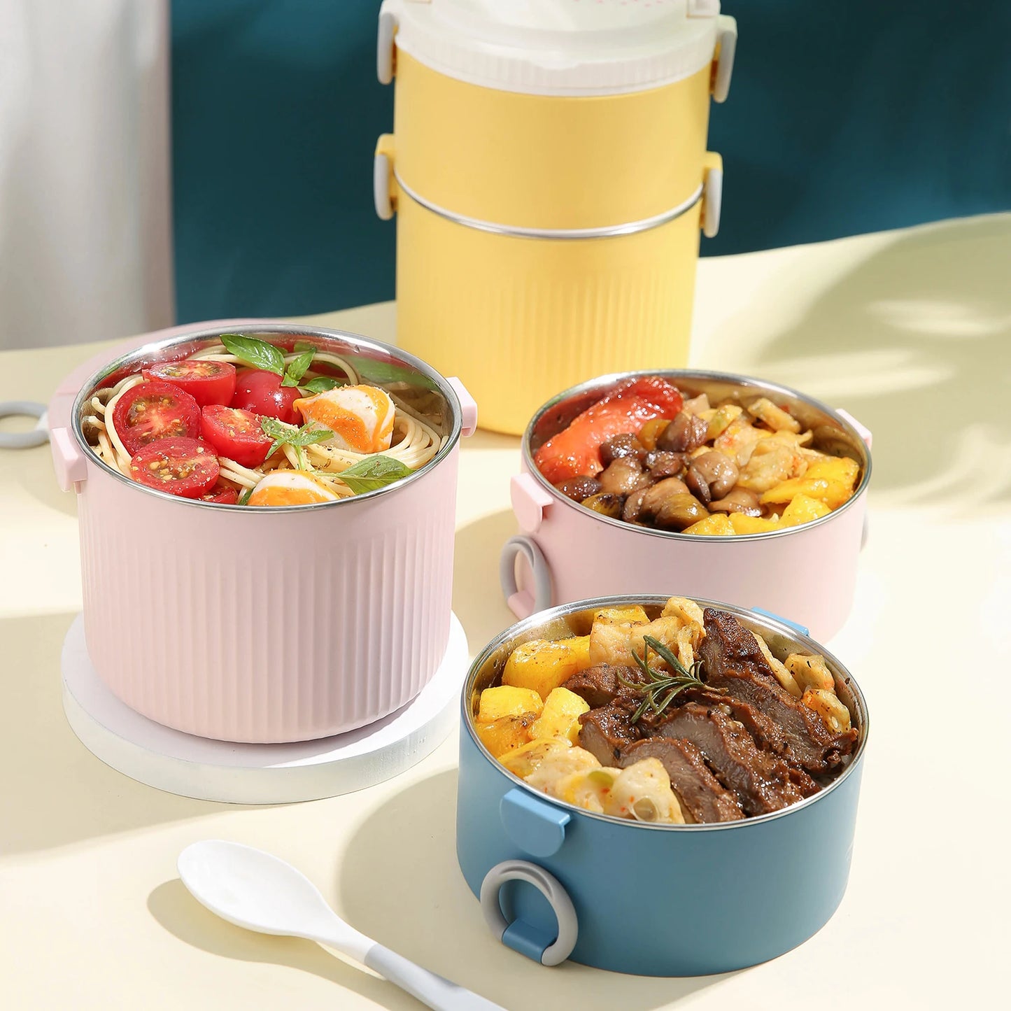 Double Layer Lunch Box