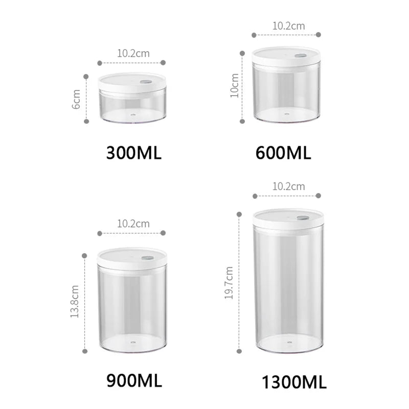 Mini Airtight Round Storage Container